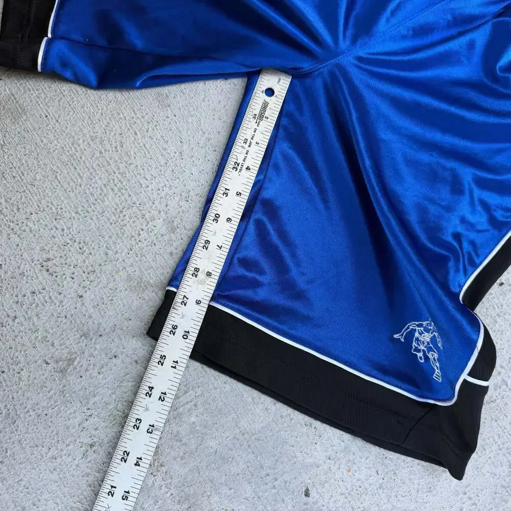AND1 Blue and Black Basketball Athletic Gym Shorts
